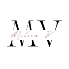 Milica V. white logo